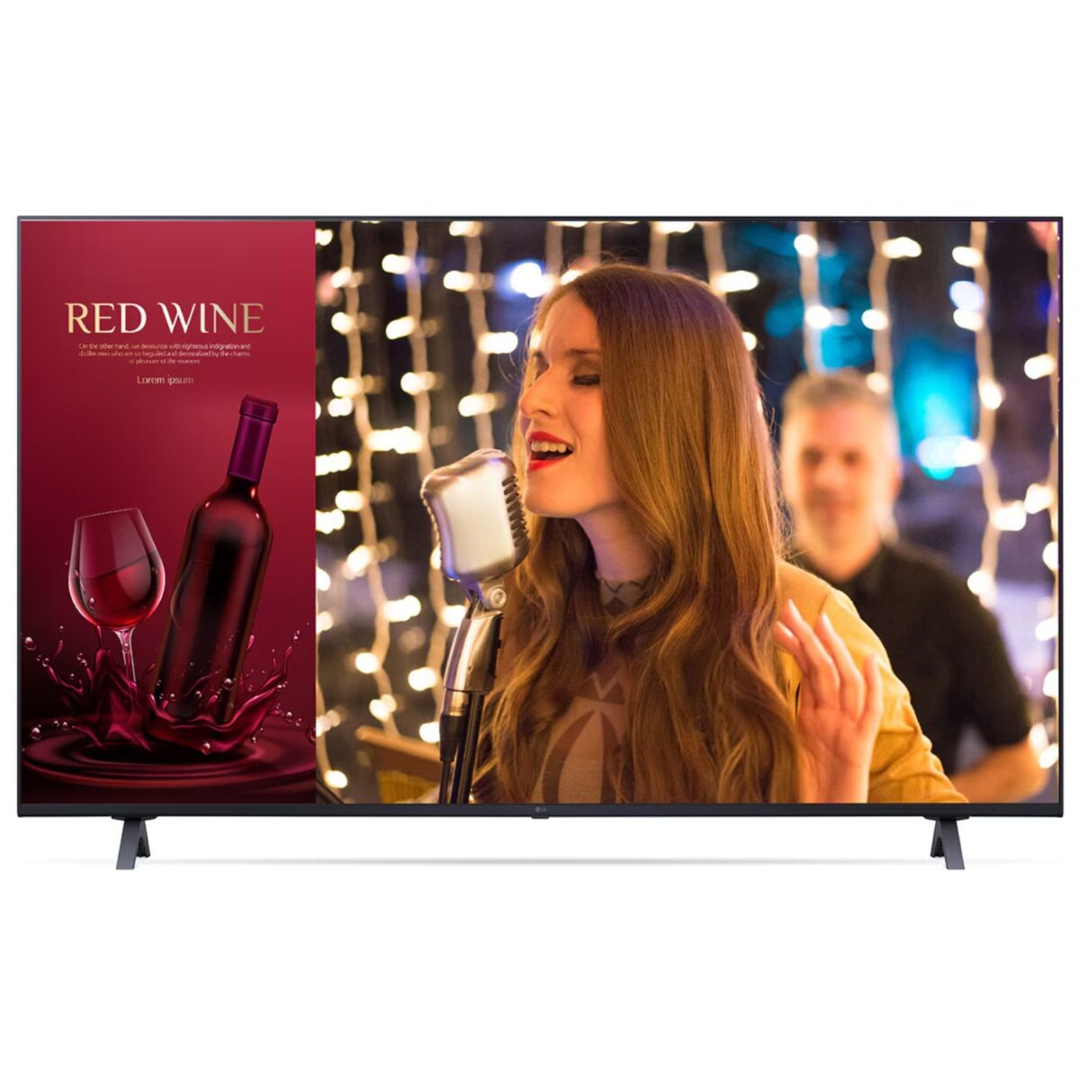 LG 50 Inch Smart LED TV, 4K UHD, HDR, Vivid Colors, (UR340 Series) Color Black Model – 50UR340C | 1 Year Warranty - Image 1