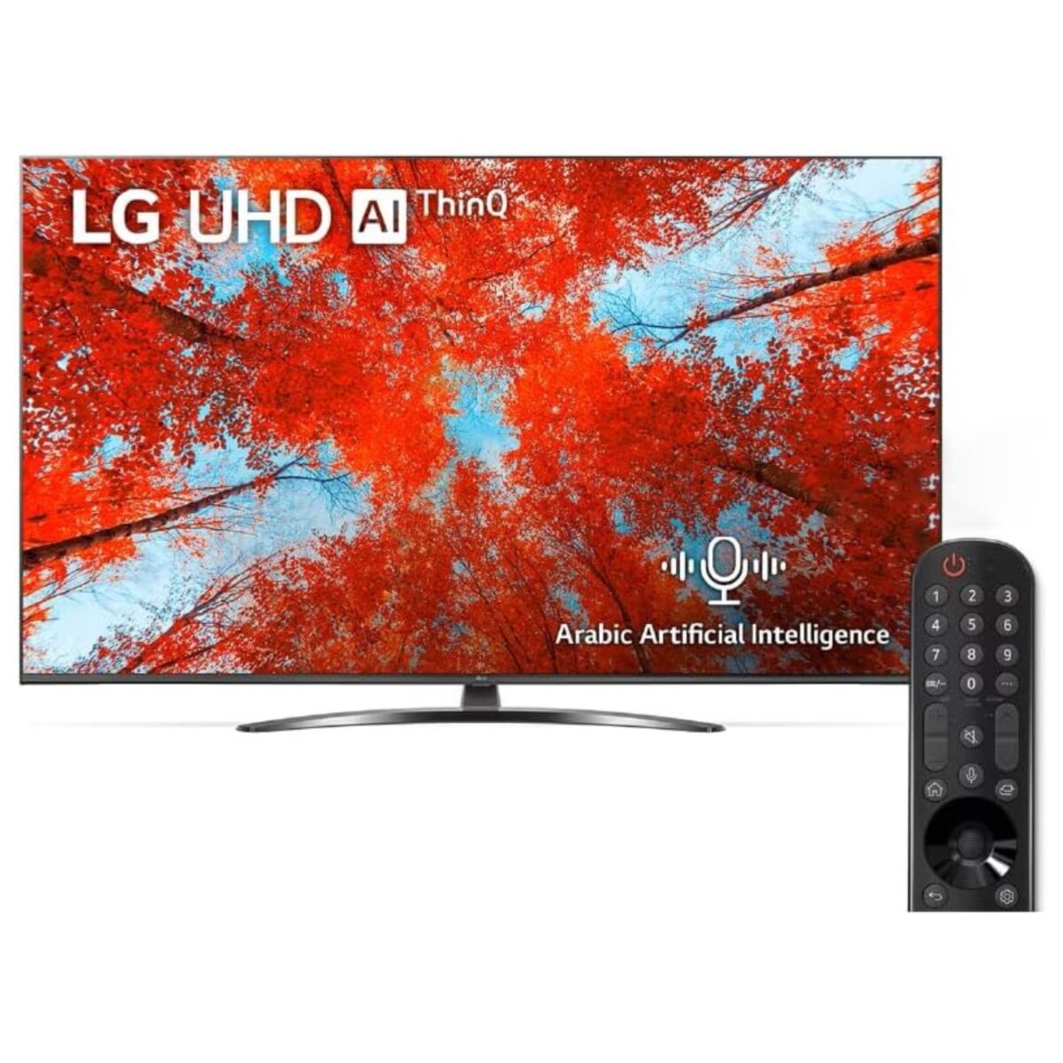 LG 50 Inch Smart TV, 4K UHD, WebOS, ThinQ AI, Active HDR, (UQ9100 Series) Black Model – 50UQ91006LA – 1 Year Warranty. - Image 1