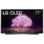 LG 77 Inch Smart OLED TV, 4K Cinema HDR, Cinema Screen Design, WebOS, Smart AI ThinQ, Pixel Dimming, (OLEDC1 Series) Black Model – OLED77C1PVA – 1 Year Warranty.