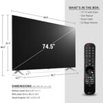 LG 75 Inch Smart QNED TV, MiniLED, 8K Smart UHD, NanoCell, Quantum Dot, (QNED99 Series) Black Model 75QNED99UPA | 1 Year Full Warranty - Image 3