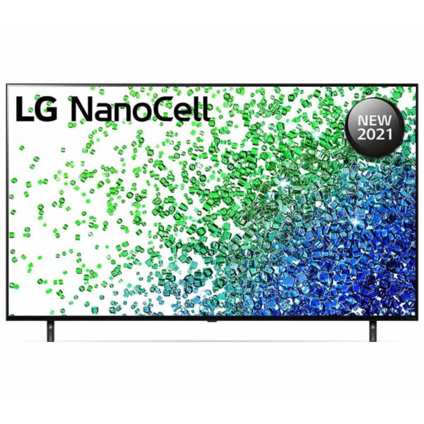 LG 65 Inch Smart TV, NanoCell, Cinema Screen Design, 4K Active HDR, WebOS, Smart ThinQ AI, Local Dimming, (NANO80 Series) Black Model – 65NANO80VPA – 1 Year Warranty.
