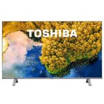 Toshiba 75 Inch 4K UHD Smart LED TV, Dolby Audio, 4K UHD VIDAA Color Black Model – 75C350LW – 1 Year Warranty.