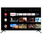Haier 50 Inch 4K UHD Smart TV, Android AI, Google Play, Netflix, YouTube, Shahid, Wi-Fi, Bluetooth, Color Black Model – H50K6UG – 1 Year Warranty.