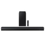 Samsung 3.1Ch Wireless Soundbar, Dolby Digital/DTS Virtual, X In Built Subwoofer, Color Black Model – HW-B650/ZN – 1 Year Warranty.