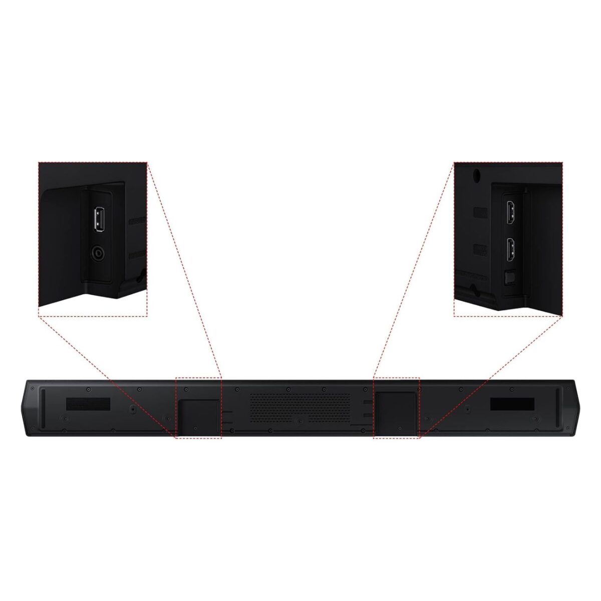 Samsung 3.1Ch Wireless Soundbar, Dolby Digital/DTS Virtual, X In Built Subwoofer, Color Black Model – HW-B650/ZN – 1 Year Warranty. - Image 4