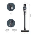 Samsung Vacuum Cleaner, Jet 95 Cordless Stick, 60 Minute Run Time, Lightweight Design, Powerful Cleaning, Color Black Model – VS20C9544TB/SG – 1 Year Warranty. - Image 2