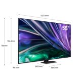 Samsung 55 Inch Neo QLED 4K, QN85D, NQ4 AI Gen2 Processor, Quantum Matrix Technology, 4K AI Upscaling, Tizen OS Color Black (2024) Model – QA55QN85DBUXZN – 1 Year Warranty. - Image 3
