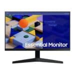 Samsung 27 Inch Essential Monitor, Borderless Design, AMD FreeSync, Game Mode, Color Black Model – LS27C310EAMXZN | 1 Year Warranty.