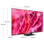 Samsung 65 Inch OLED Smart Television, Quantum 4K HDR, Laser Slim Design S90C, Color Black Model – QA65S90CAUXZN – 1 Year Warranty. - Image 3