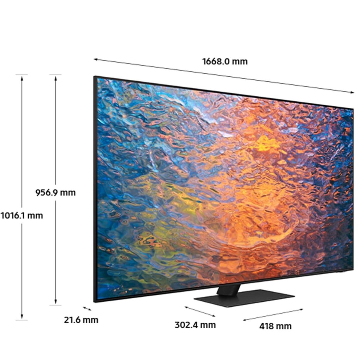 Samsung 75 Inch Neo QLED Smart TV, 4K HDR, Infinity One Design, Slim Fit Webcam, Color Black Model – 75QN95C – 1 Year Warranty. - Image 5