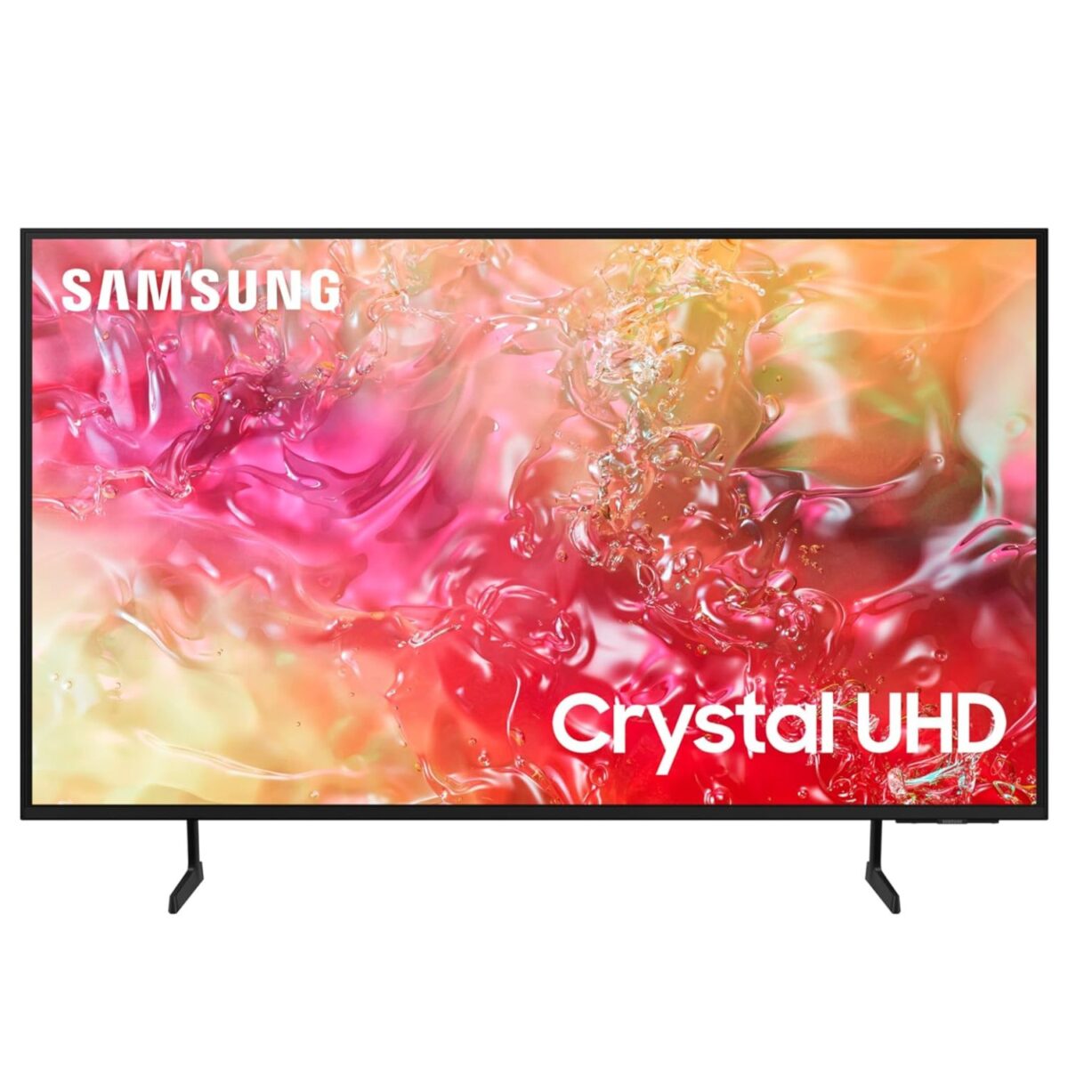 Samsung 85 Inch 4K Smart TV, Crystal UHD, DU7000, 4K Upscaling, Q-Symphony, Color Black (2024) Model – UA85DU7000UXZN – 1 Year Warranty. - Image 1