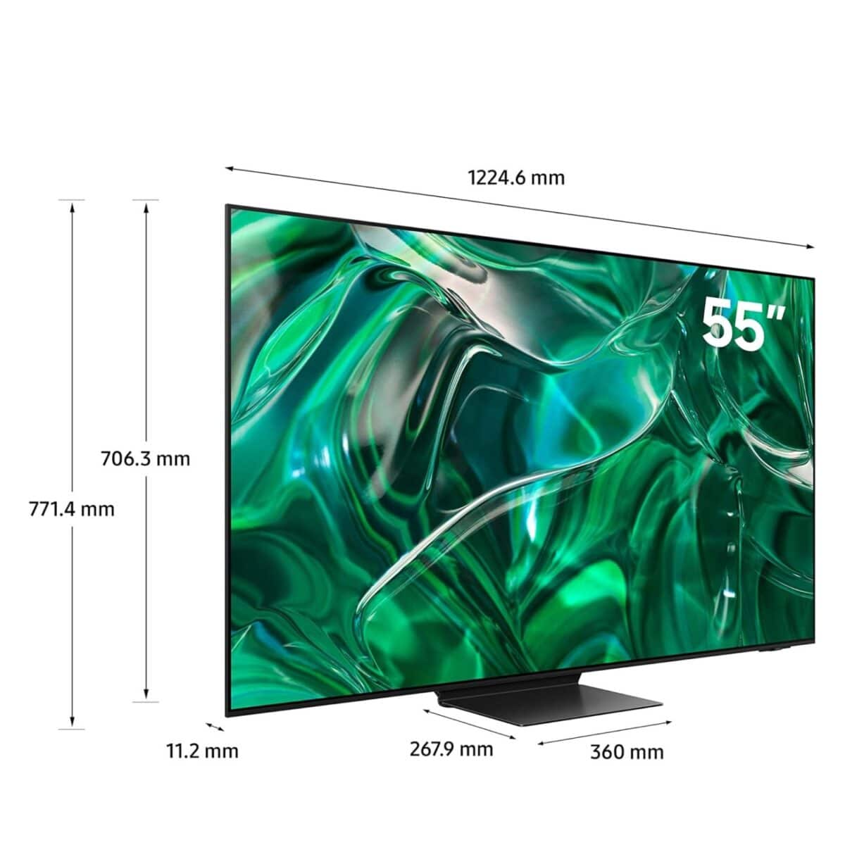 Samsung 55 Inch OLED Smart TV, 4K HRD, Dolby Atmos, Neural Quantum Processor, One Connect, Color Black Model – QA55S95CAUXZN – 1 Year Warranty. - Image 5