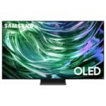 Samsung 55 Inch OLED Smart TV, NQ4 AI Gen2 Processor, OLED HDR+, Tizen OS, Color Black (2024) Model – QA55S90DAUXZN – 1 Year Warranty.
