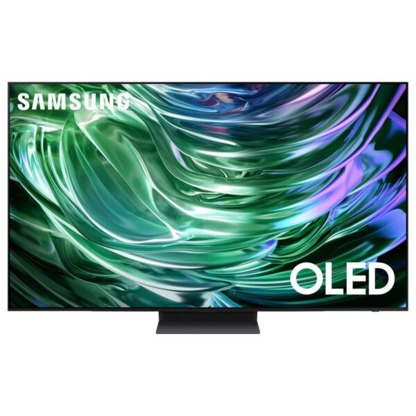 Samsung 55 Inch OLED Smart TV, NQ4 AI Gen2 Processor, OLED HDR+, Tizen OS, Color Black (2024) Model – QA55S90DAUXZN – 1 Year Warranty.