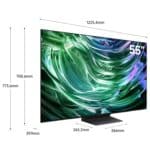 Samsung 55 Inch OLED Smart TV, NQ4 AI Gen2 Processor, OLED HDR+, Tizen OS, Color Black (2024) Model – QA55S90DAUXZN – 1 Year Warranty. - Image 3