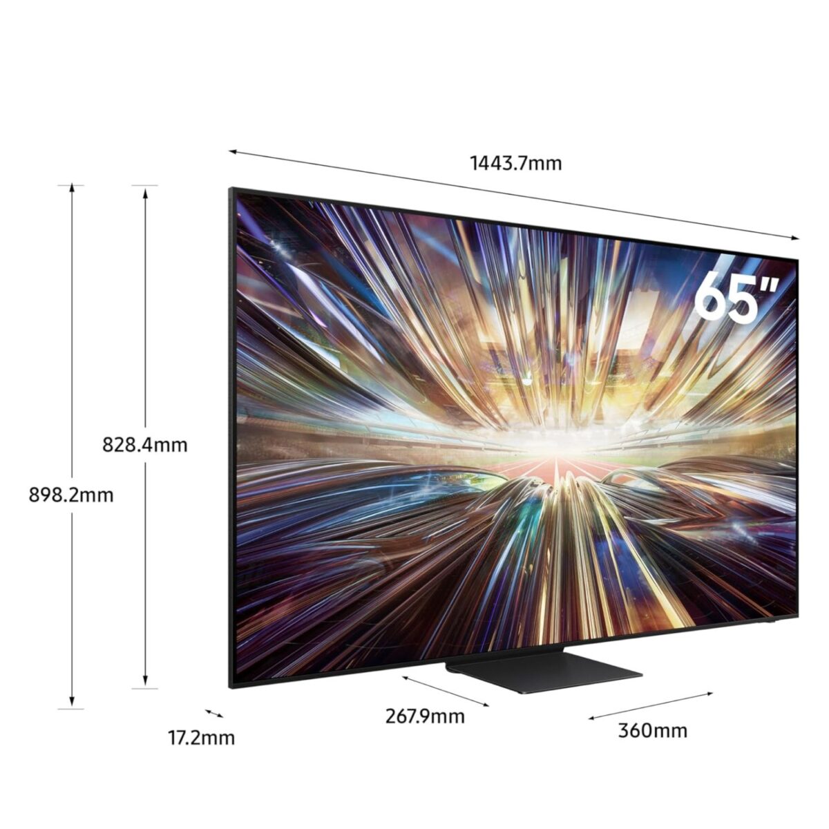 Samsung 65 Inch Neo QLED 8K Smart TV, Big TV, NQ8 AI Gen2 Processor, QN800D, 8K AI Upscaling, Quantum Matrix Technology Pro, Tizen OS, Color Black (2024) Model – QA65QN800DUXZN – 1 Year Warranty. - Image 4