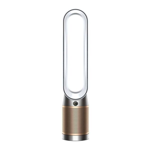 Dyson Air Purifier, HEPA + Catalytic Oxidation Filter, Wi-Fi Enabled, Color White/Gold Model – TP09 | 1 Year Warranty.