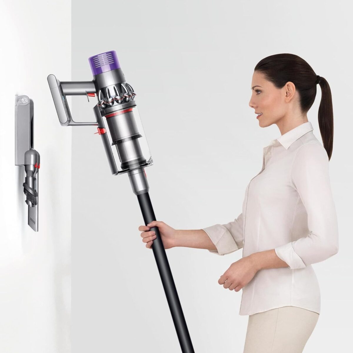 Dyson Cordless Vacuum Cleaner, V10 Total Clean Series, Cyclone Technology, Color Nickel Black Model –  SV27 V10 | 1 Year Warranty. - Image 5