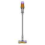 Dyson Cordless Vacuum Cleaner, Laser Head, HEPA filtration, Color Yellow/Iron Model – V12 Detect Slim Absolute – 1 Year Warranty