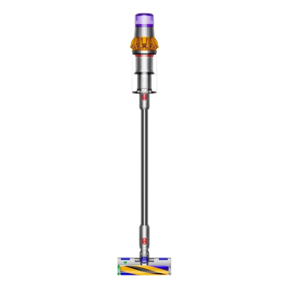 Dyson Cordless Vacuum Cleaner, Roller Head, Laser Slim Fluffy Cleaner Head, Color Yellow/Nickel Model – V15 Detect Absolute – 1 Year Warranty. - Image 1