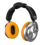 Dyson OnTrac Wireless Headphones, Noise Cancellation, Color Aluminum/Yellow Model – Ontrac CNC Aluminium – 1 Year Warranty.