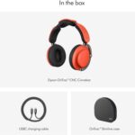 Dyson OnTrac Wireless Headphones, Noise Cancellation, Color Cinnabar/Black Model – Ontrac Ceramic Cinnabar – 1 Year Warranty. - Image 4