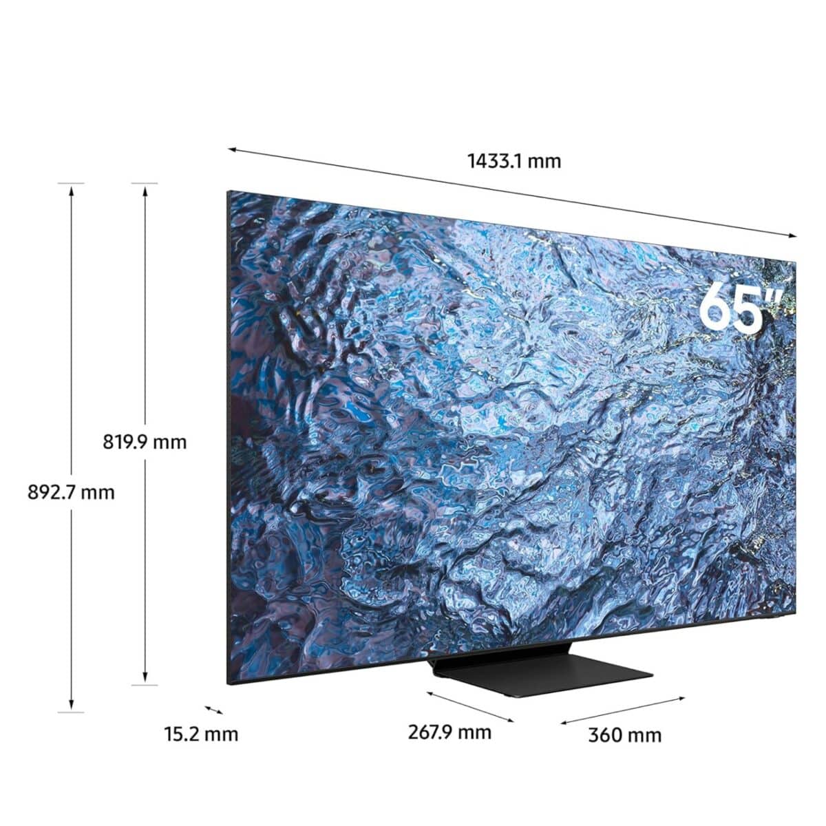 Samsung 65 Inch Neo QLED 8K Smart TV, (Series QN900C), Quantum Matrix Technology Pro, Neural Quantum Processor 8K, Dolby Atmos, Color Black  Model – QA65QN900CUXZN – 1 Year Warranty. - Image 8