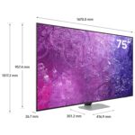 Samsung 75 Inch Neo QLED 4K Smart TV, (Series QN90C), Neo Quantum HDR+, Dolby Atmos, Color Carbon Silver Model – QA75QN90CAUXZN – 1 Year Warranty. - Image 11