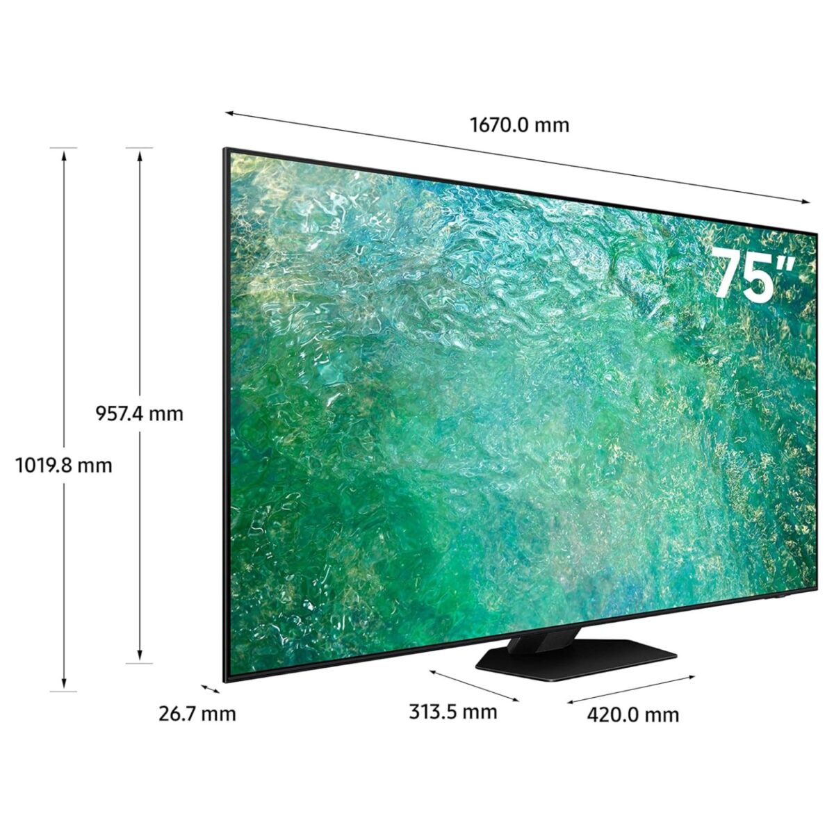 Samsung 75 Inch Neo QLED 4K Smart TV, (Series QN85C) Neural Quantum Processor, Neo Slim Design, OTS, Color Titan Black Model – QA75QN85CAUXZN – 1 Year Warranty. - Image 10