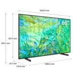 Samsung 65 Inch Crystal UHD Smart TV, Crystal Processor 4K, (Series CU8000), Vivid Crystal Color, Airslim, Smart Hub, Color Titan Gray Model – UA65CU8000UXZN – 1 Year Warranty. - Image 5