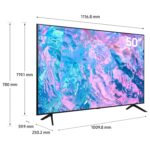 Samsung 50 Inch Crystal UHD 4K Smart TV, (Series CU7000), Crystal Processor 4K, Vivid Crystal Colors, Smart Hub, Color Black Model – UA50CU7000UXZN – 1 Year Warranty. - Image 10
