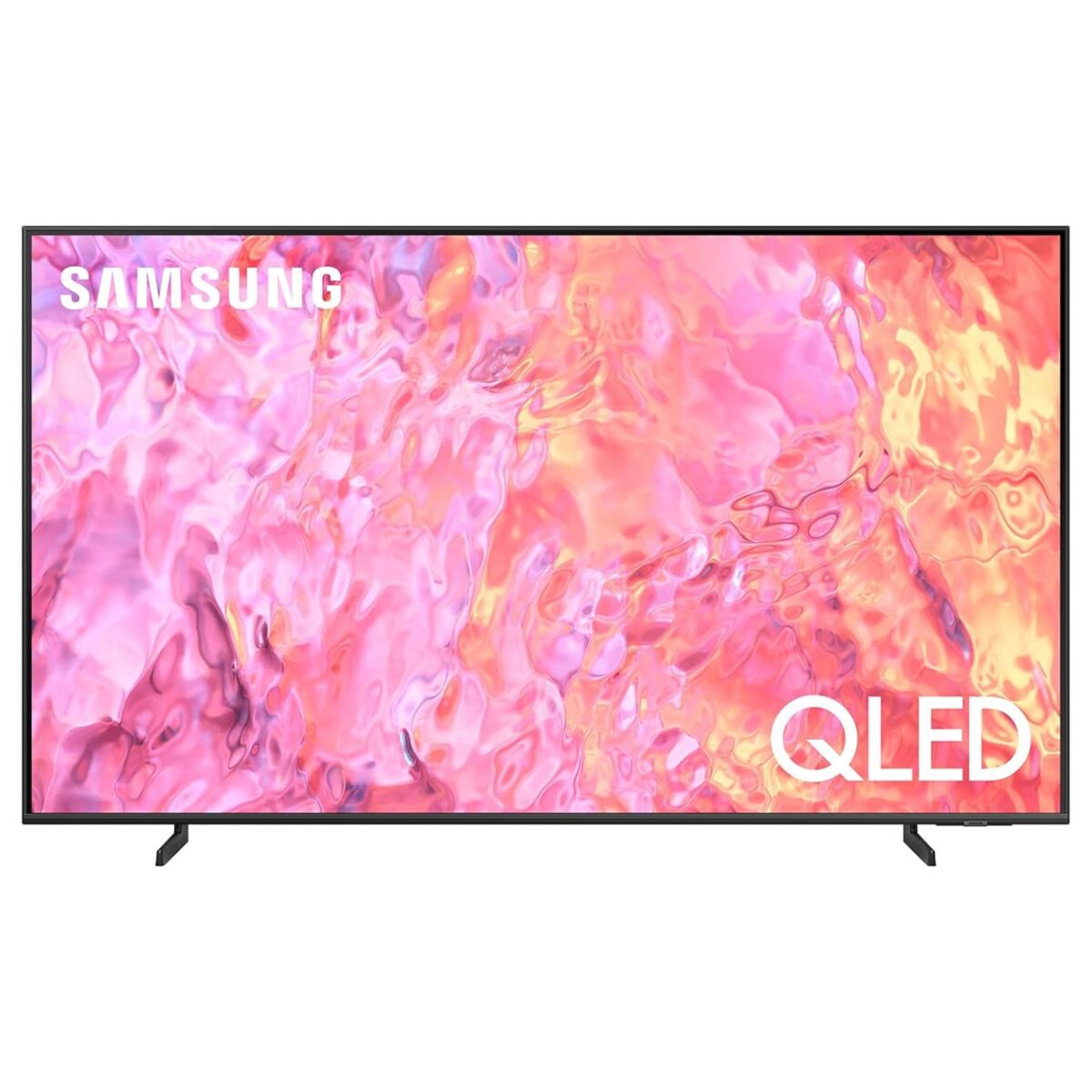 Samsung 85 Inch QLED 4K Smart TV, (Series Q60C), Quantum Dot, AirSlim Hub, HDR10+, Color Black Model – QA85Q60CAUXZN – 1 Year Warranty. - Image 1