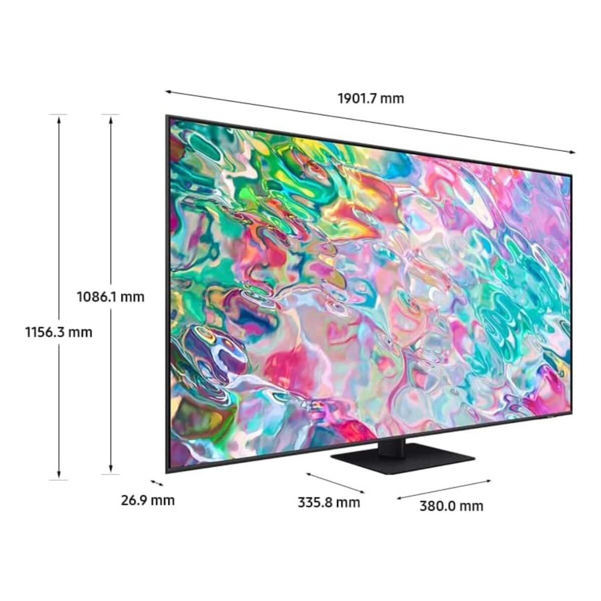 Samsung 85 Inch QLED Smart TV, (Series Q70B), Quantum Processor 4K, Smart Hub, Motion Xcelerator Turbo+, Color Titan Gray Model – QA85Q70BAUXZN – 1 Year Warranty. - Image 7