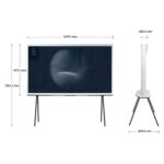 Samsung 65 Inch QLED 4K Smart Frame TV, (Series LS01B), The Serif Lifestyle, Color Cloud White Model – QA65LS01BAUXZN – 1 Year Warranty. - Image 8