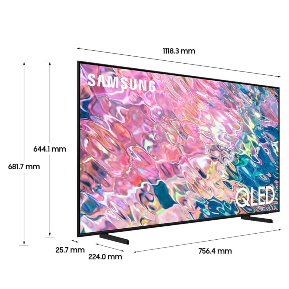 Samsung 50 Inch QLED 4K Smart TV, (Series Q60B), Quantum HDR, Quantum Dot, Air Slim Design, Smart Hub, Color Black  Model – QA50Q60BAUXZN – 1 Year Warranty. - Image 8