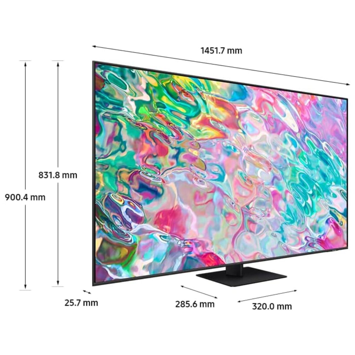 Samsung 65 Inch QLED 4K Smart TV, (Series Q70B), Quantum Processor 4K, Smart Hub, Motion Xcelerator Turbo+, Color Black Model – QA65Q70BAUXZN – 1 Year Warranty. - Image 5