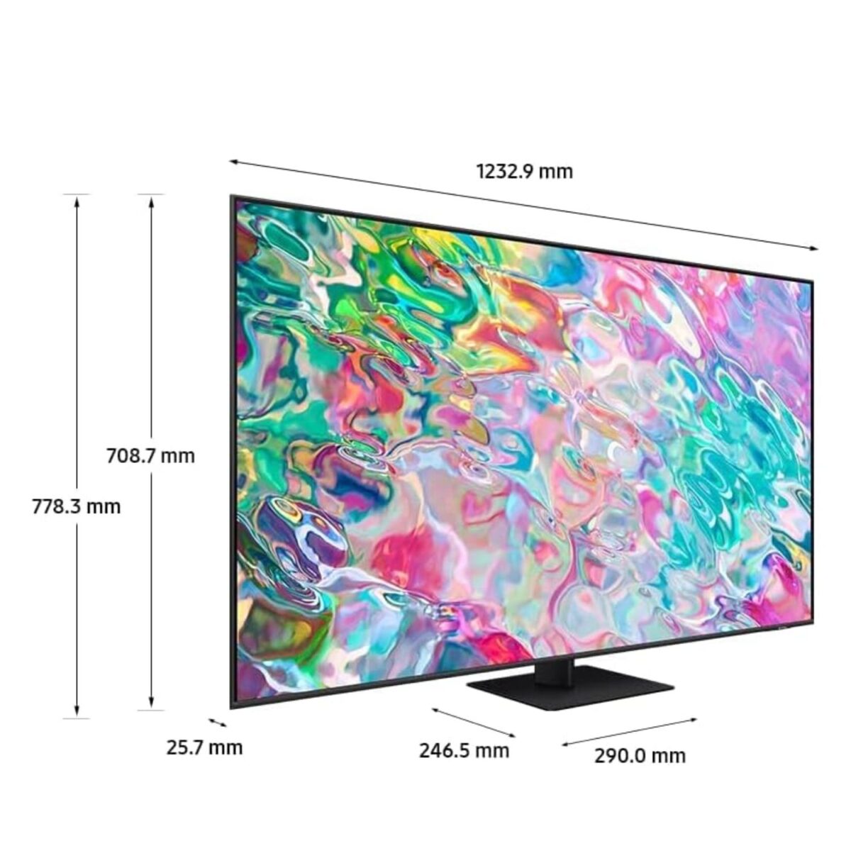 Samsung 55 Inch QLED 4K Smart TV, (Series Q70B), Quantum Processor 4K, Smart Hub, Motion Xcelerator Turbo+, Color Black Model – QA55Q70BAUXZN – 1 Year Warranty. - Image 5