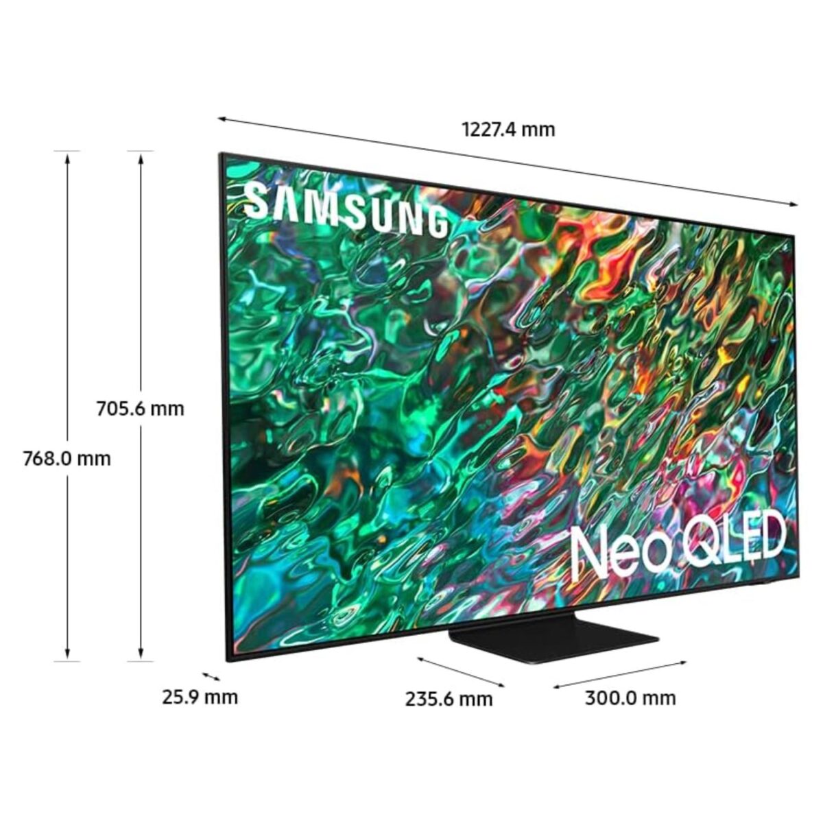 Samsung 55 Inch Neo QLED 4K Smart TV, (Series QN90B), Neo Quantum Processor 4K, Quantum HDR 32x, Dolby Atoms, Color Black Model – QA55QN90BAUXZN – 1 Year Warranty. - Image 10
