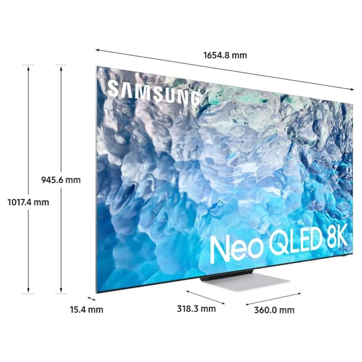 Samsung 75 Inch Neo QLED 8K Smart TV, (Series QN900B), Quantum Matrix Technology Pro, Neural Quantum Processor 8K, Dolby Atmos, Color Black Model – QA75QN900BUXZN – 1 Year Warranty. - Image 9