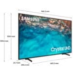 Samsung 43 Inch Crystal UHD 4K Smart TV, (Series BU8000), Dynamic Crystal Color, 4K Processor, Color Black Model – UA43BU8000UXZN – 1 Year Warranty. - Image 6
