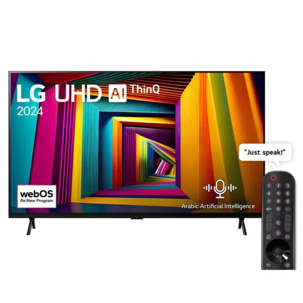 LG 98 Inch UHD 4K Smart TV, AI Magic Remote, HDR10, webOS24, Color Black (2024) Model – 98UT90006LA – 1 Year Warranty.