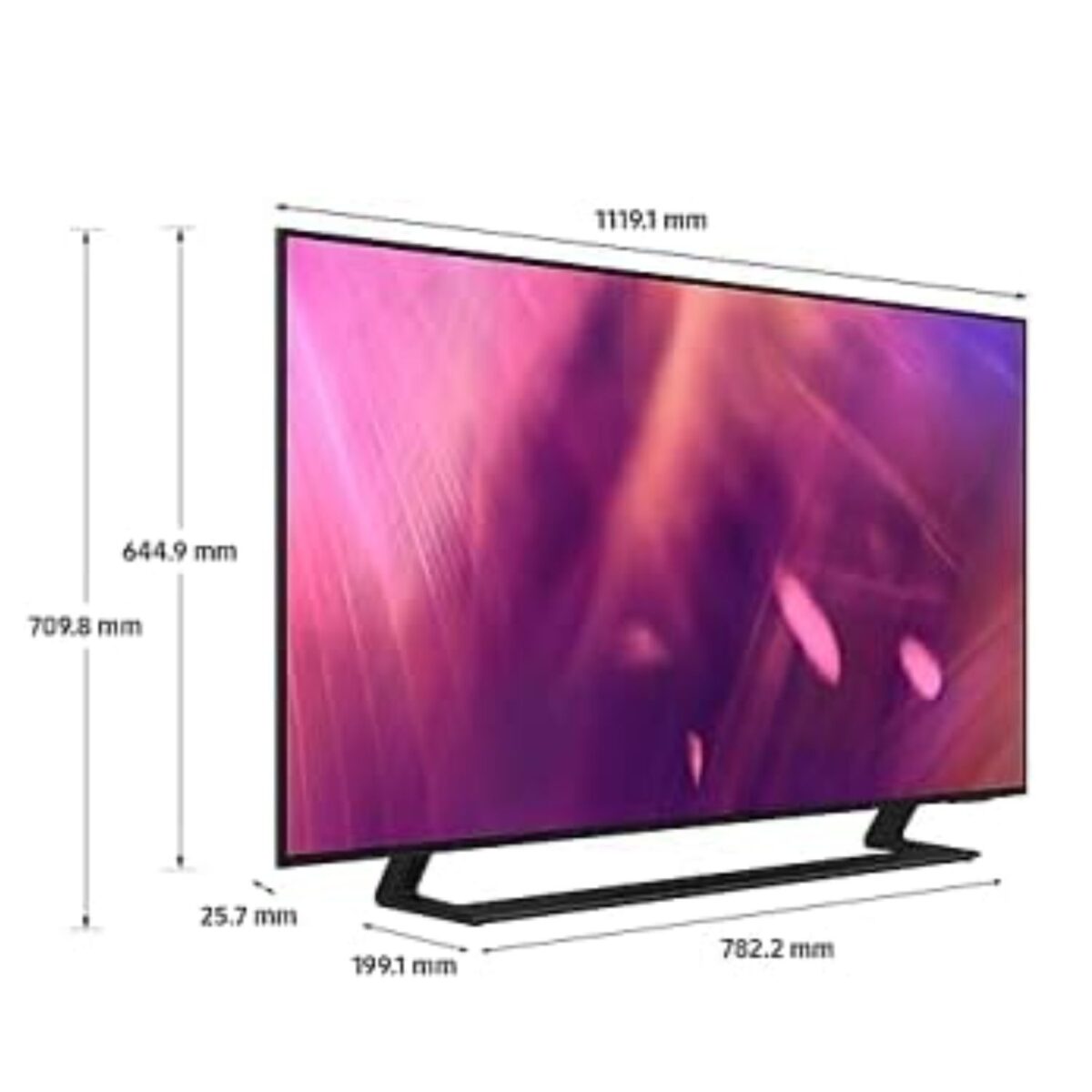 Samsung 50 Inch Crystal UHD 4K, Flat Smart TV, (Series AU9000), Dynamic Crystal Color, Crystal Processor 4K, Color Black Model – UA50AU9000UXZN – 1 Year Warranty. - Image 4