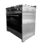 Daewoo 90x60cm Gas Cooker, 5 Burners, Bottom Electric Oven, Color Silver/Black Model – DW-DGE-S965HE – 1 Year Warranty. - Image 3