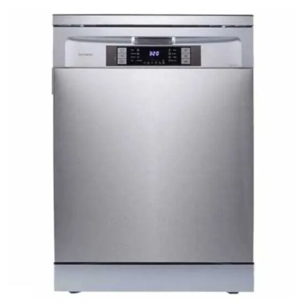 Daewoo Free Standing Dishwasher 14 Place Setting, 6 Programs, Color Silver Model – DDW-M1412 – 1 Year Brand Warranty.