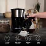 Daewoo 1.25 Litres Coffee Maker, 13 Cup Drip, Glass Kettle, 1000W Color Black Model – DW-DCM-337B – 1 Year Brand Warranty. - Image 6
