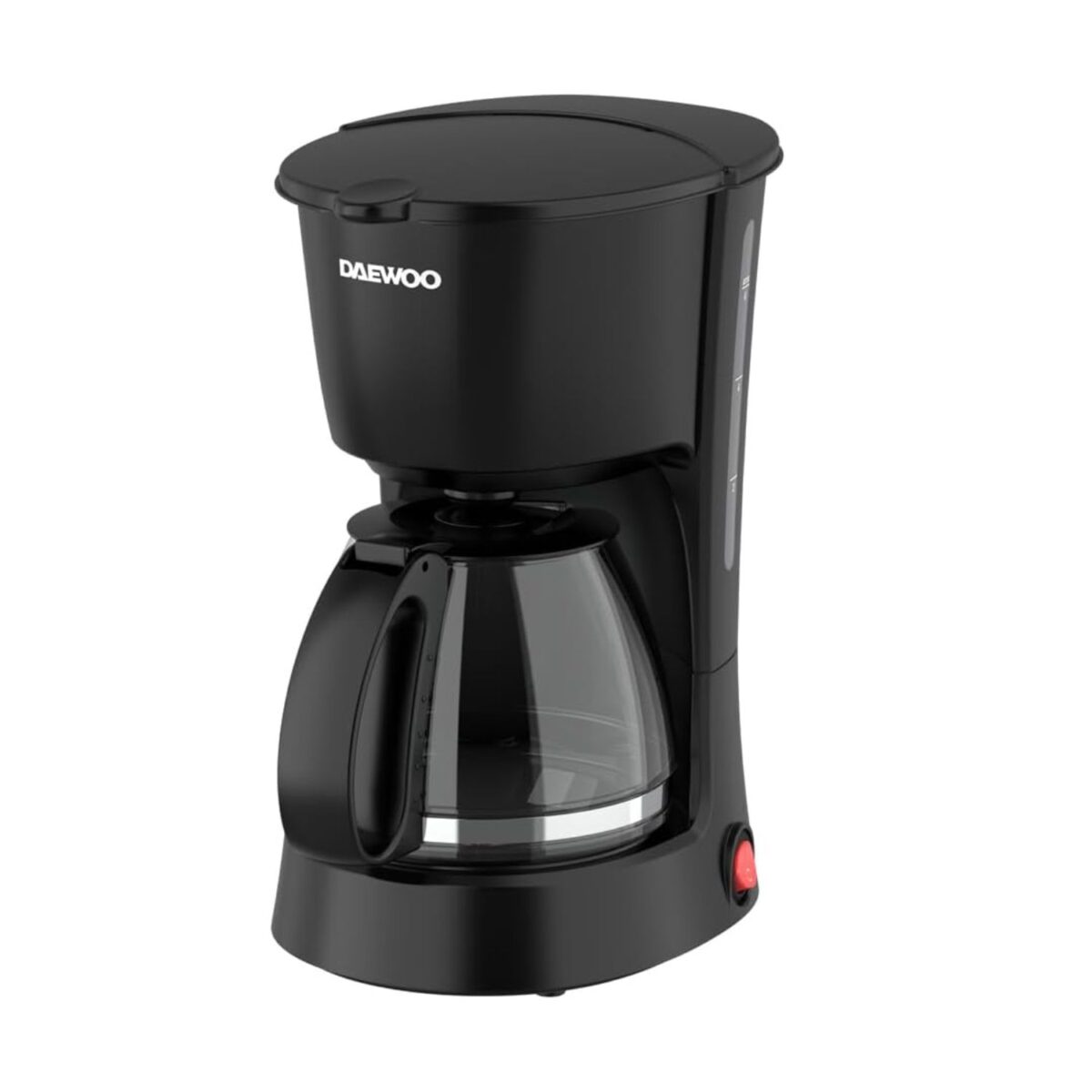 Daewoo 0.6 Litres Coffee Maker, 550W, Glass Kettle, Color Black Model – DW-DCM-1872 | 1 Year Brand Warranty. - Image 1