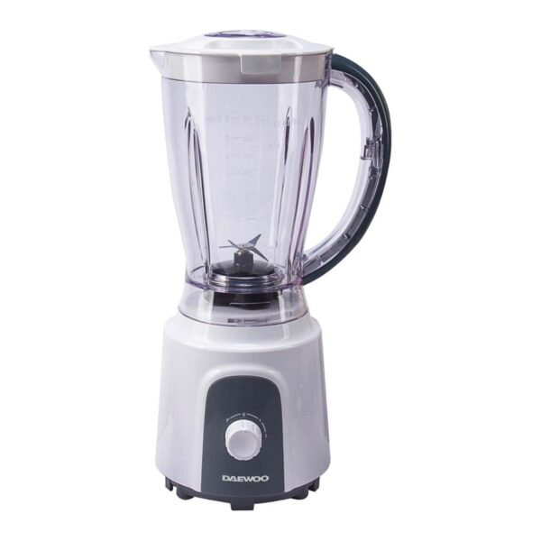 Daewoo 1.5 Litres 3 in 1 Stand Blender, Plastic Jug, 400W, Color White Model – DW-DBL-3990 – 1 Year Warranty.