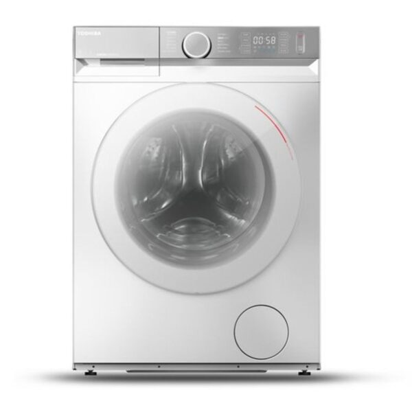 Toshiba 12 Kg Washer 8 Kg Dryer Front Load, Fully Automatic, 1400 RPM, Color White Model – TWD-BM130GF4BWS – 1 Year Warranty.