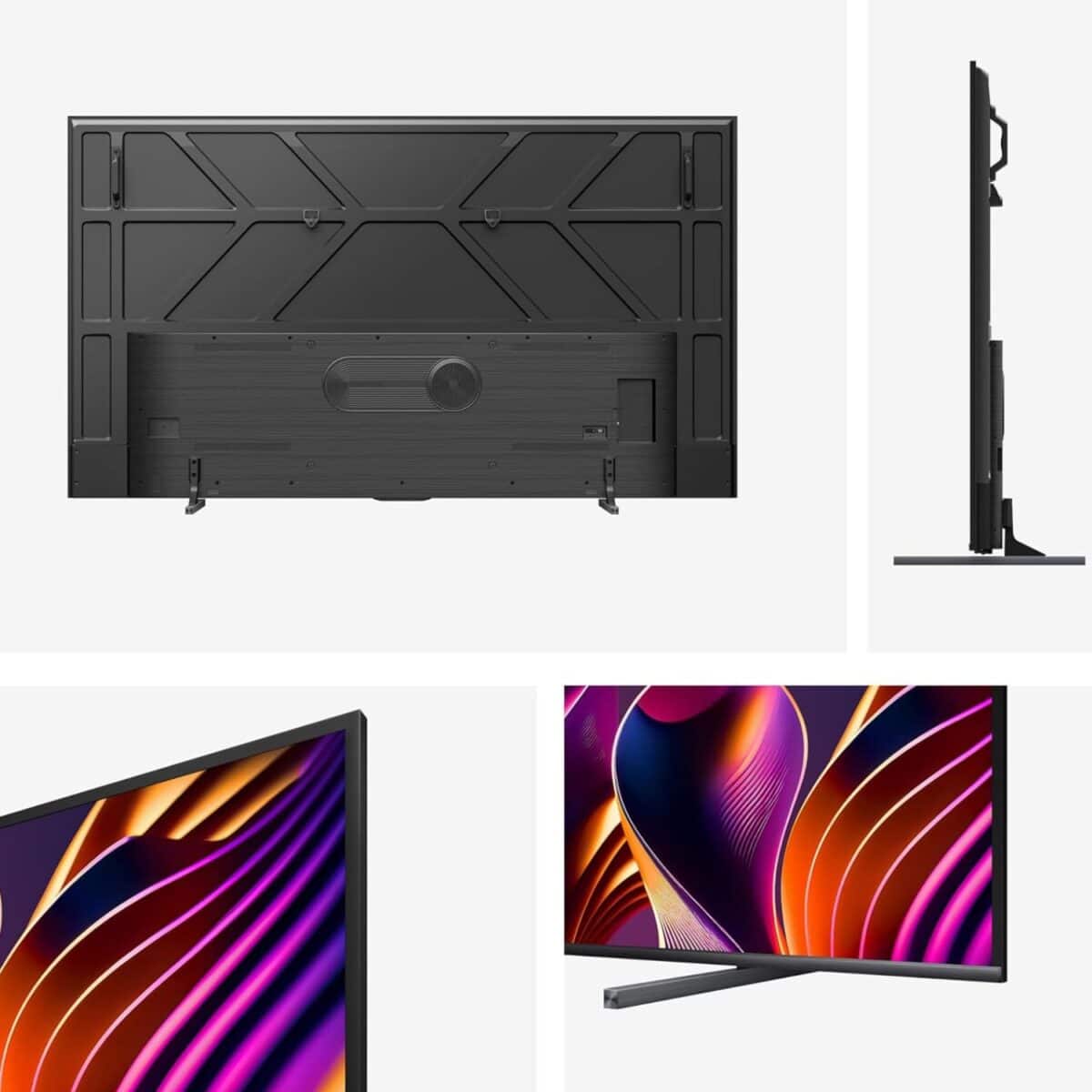 Hisense 100 Inch QLED Smart TV, Series E7NQ Pro, Quantum Dot Colour, Dolby Vision Atmos, Voice Control, 144Hz VRR, Color Black (2024) Model – 100E7N PRO – 1 Year Warranty. - Image 3
