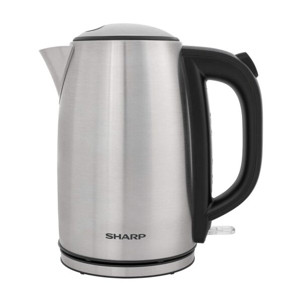 Sharp 1.7 Liters Electric Kettle, 3000W, Color Silver/Black Model – EK-JX43-S3 – 1 Year Warranty